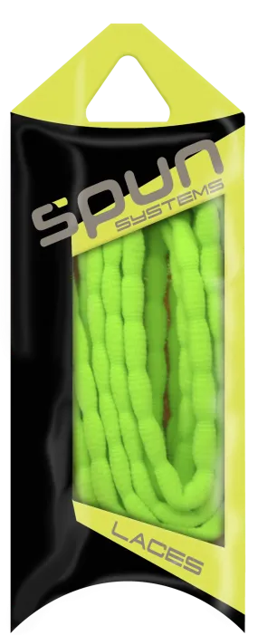 Spun™ Bubble ShoeLaces - Neon Green