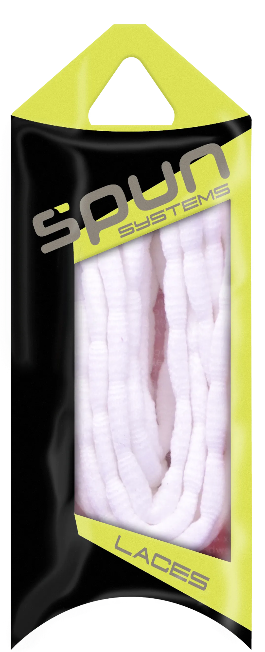 Spun™ Bubble ShoeLaces - White