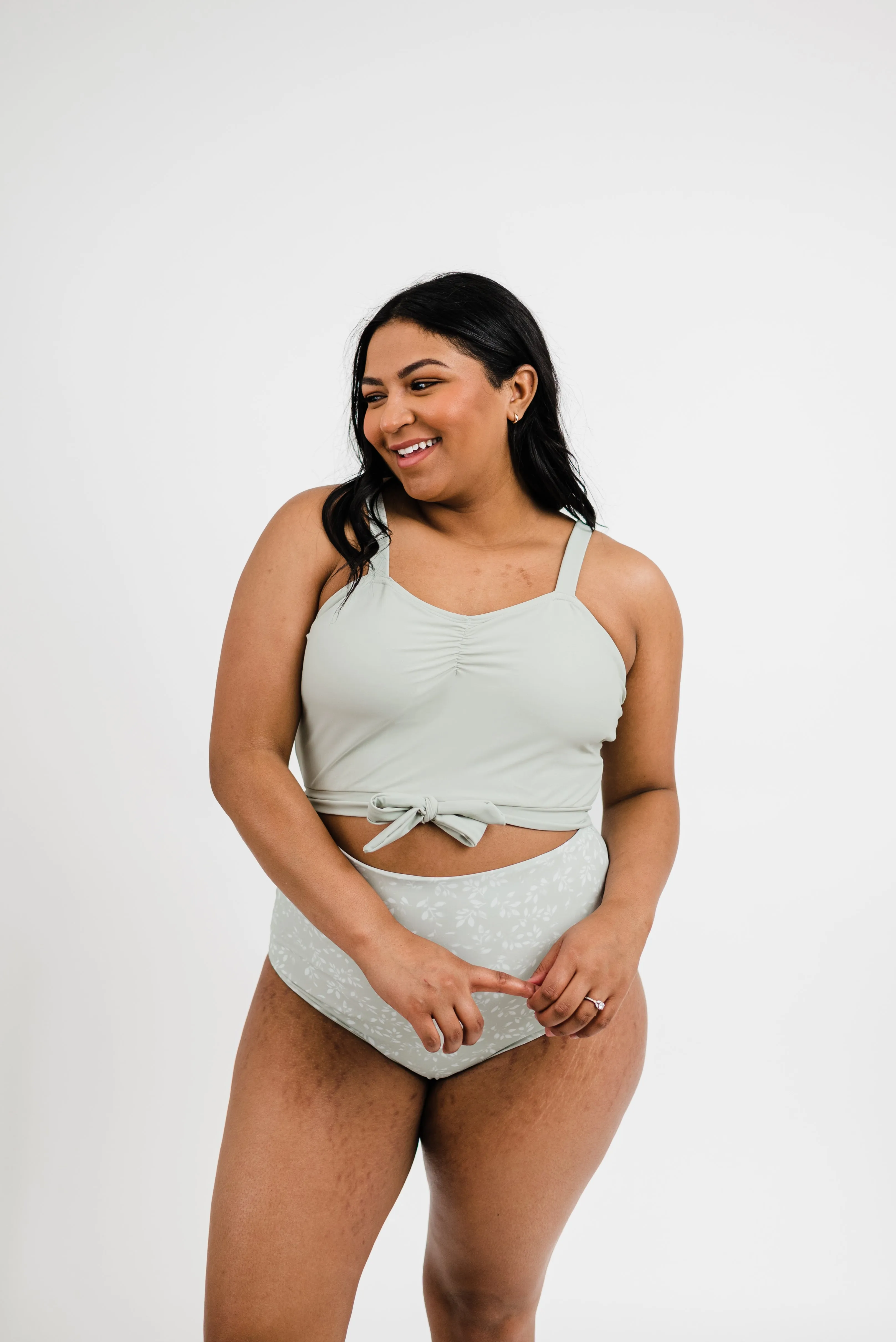 Stay-Cation Top | Sage