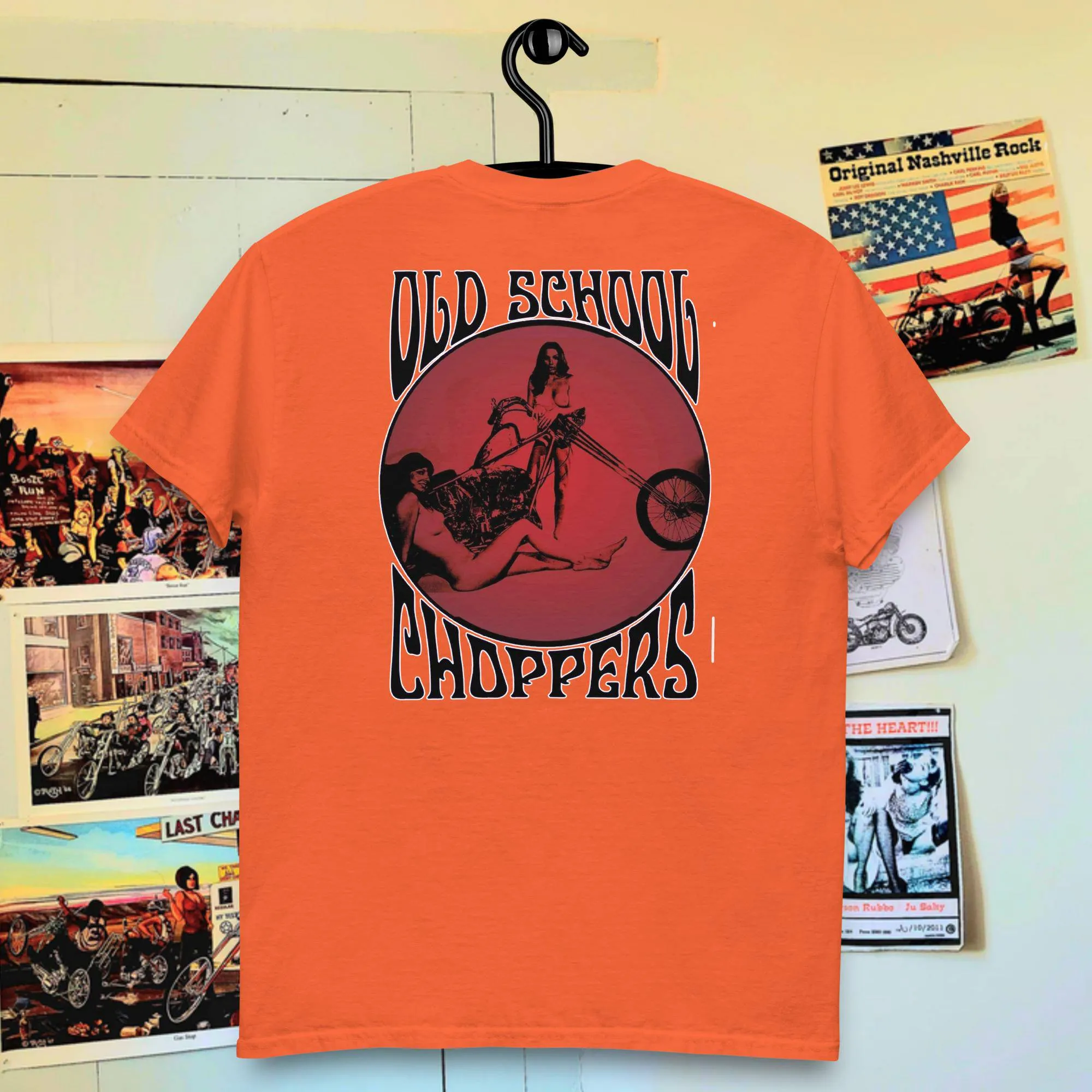 T-Shirt " Old School Chopper"