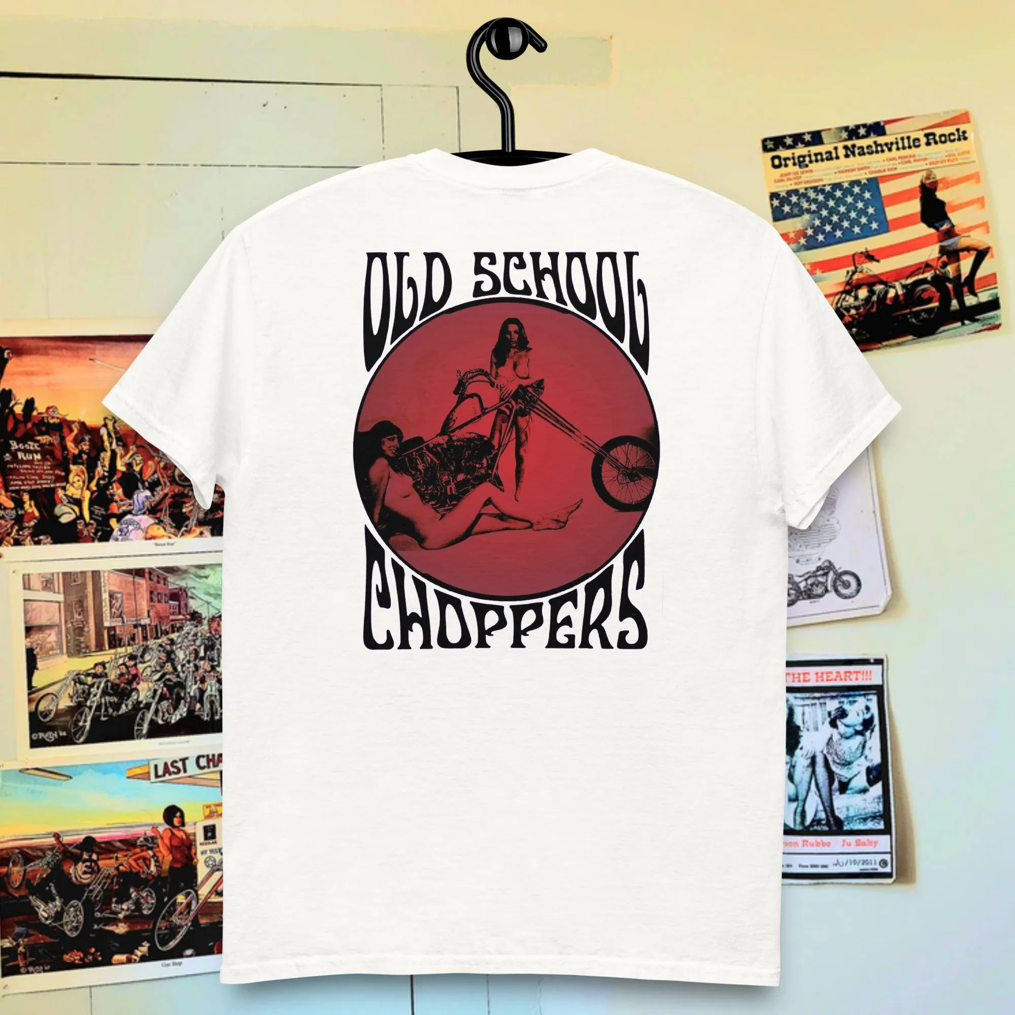 T-Shirt " Old School Chopper"