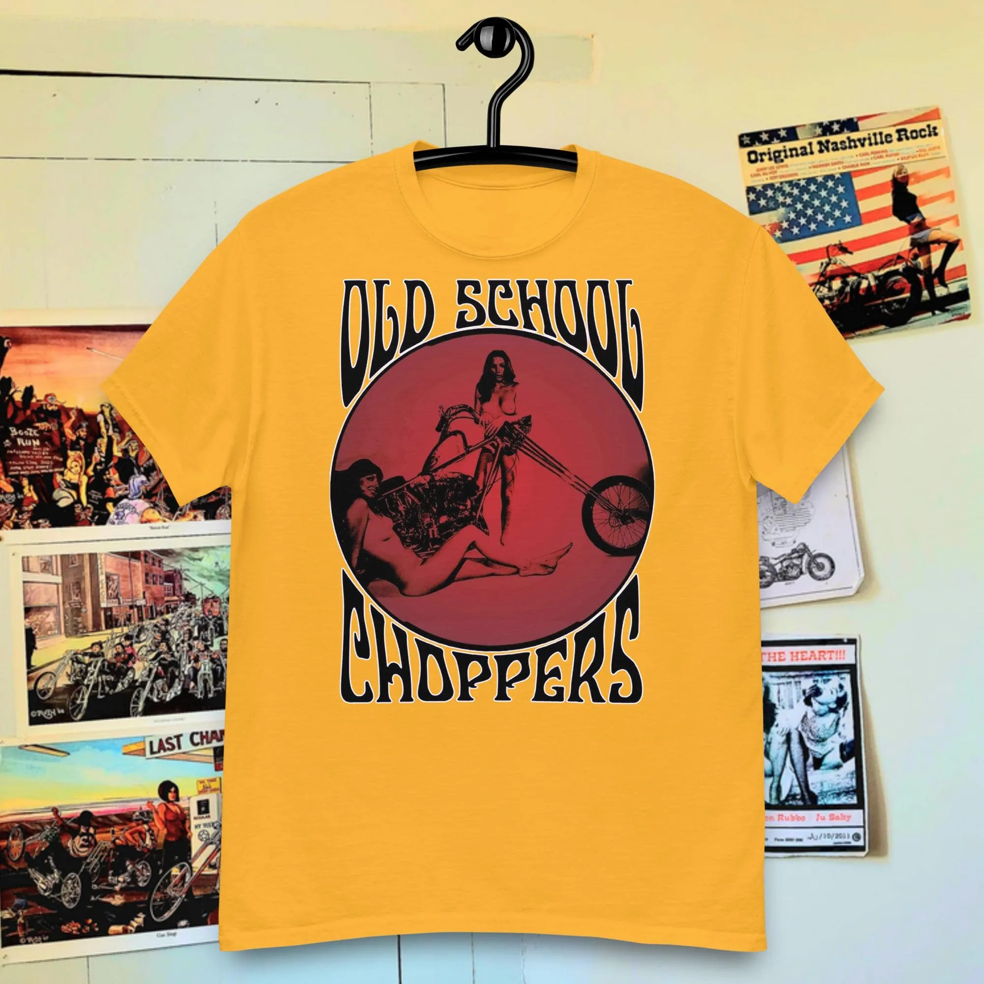 T-Shirt " Old School Chopper"