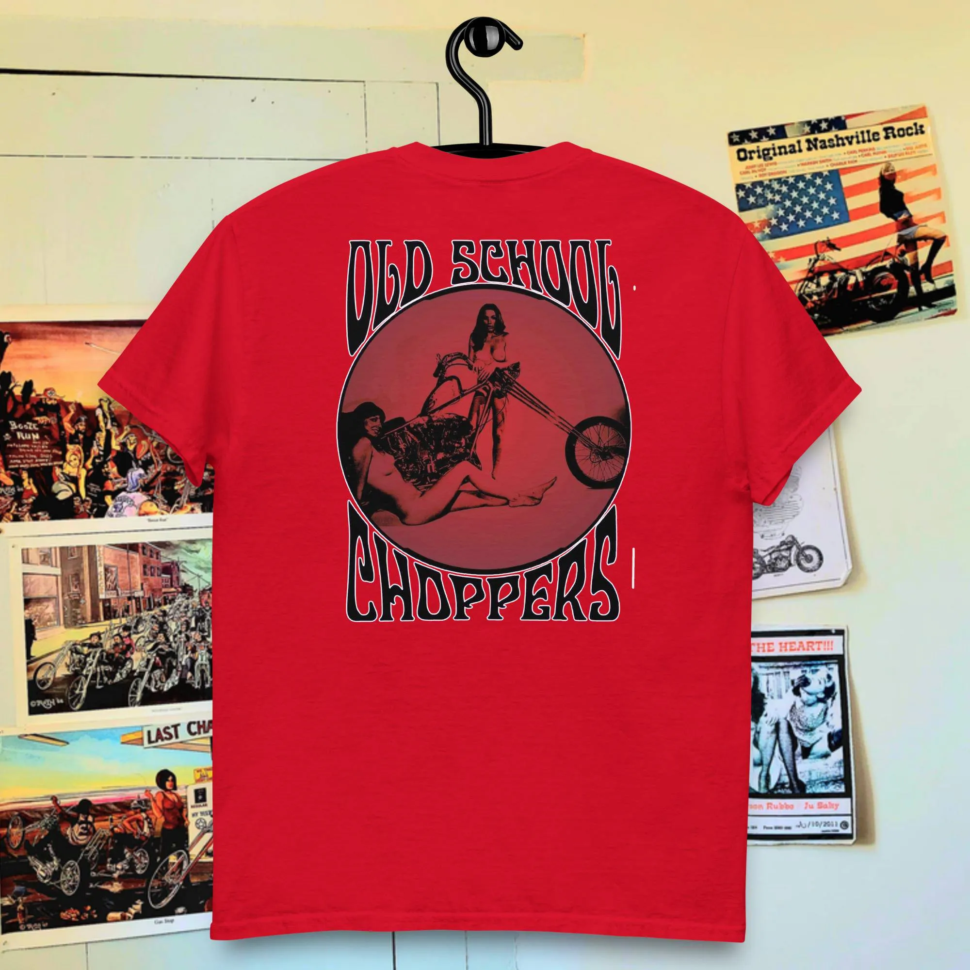 T-Shirt " Old School Chopper"