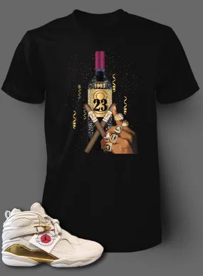 T Shirt To Match Retro Air Jordan 8 Championship Shoe