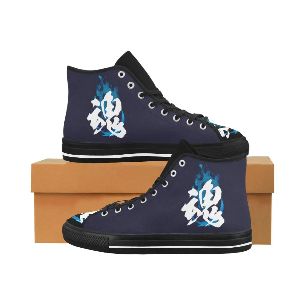 Tamashi - Soul Kanji Equil High Tops - Navy/Multi Color - Mens