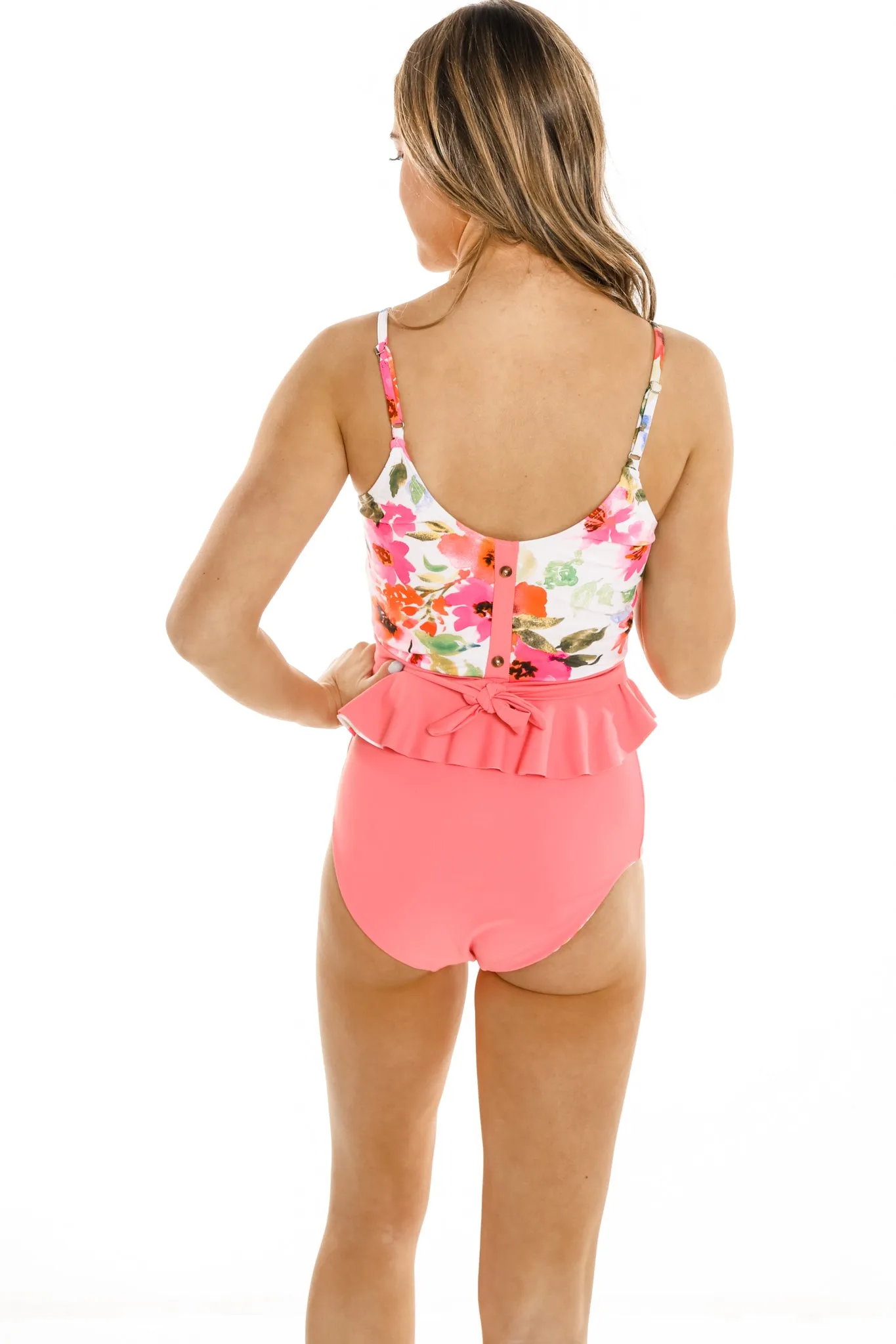 The Lounger Top | Pink Floral | Final Sale