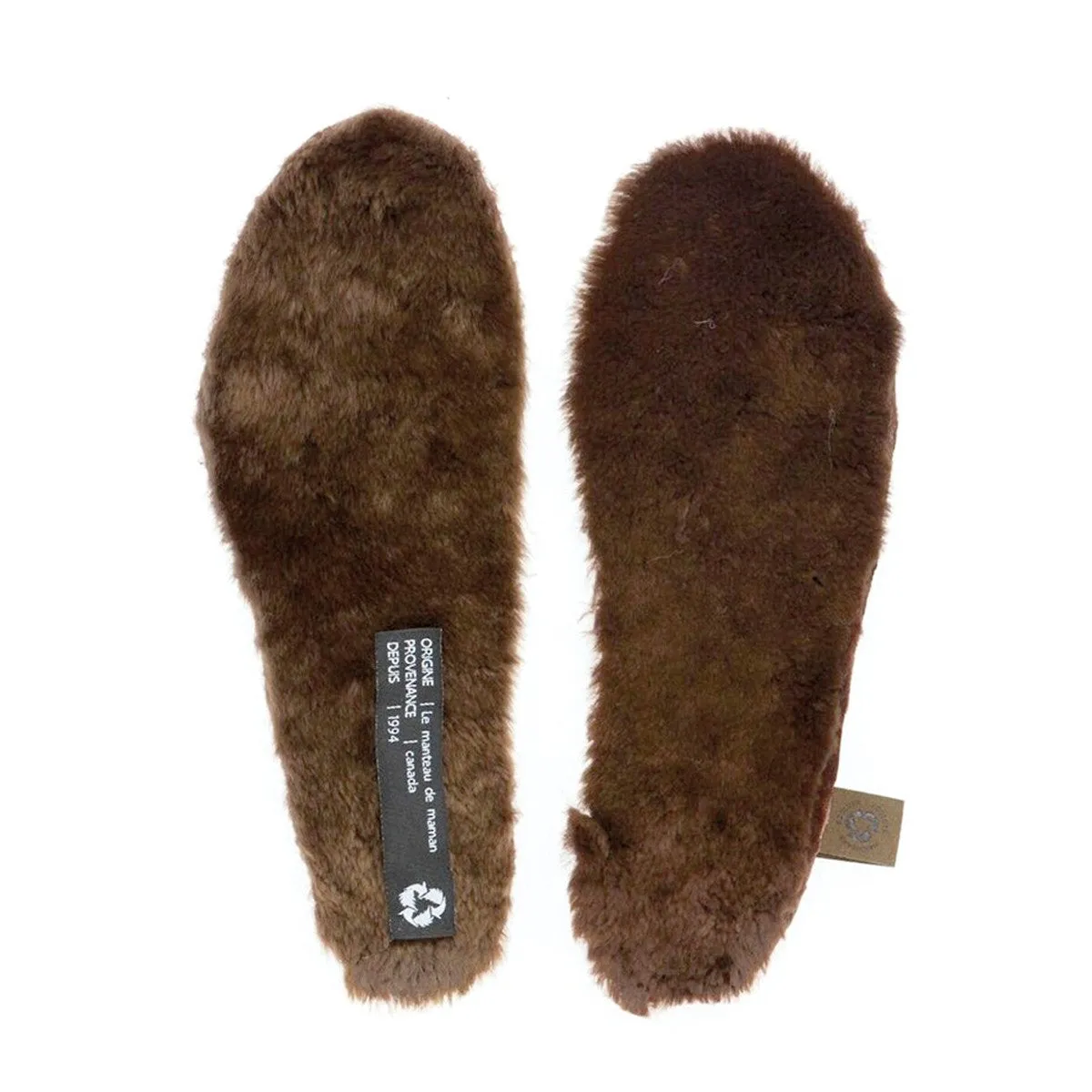 UPCYCLED FUR INSOLES - MEN