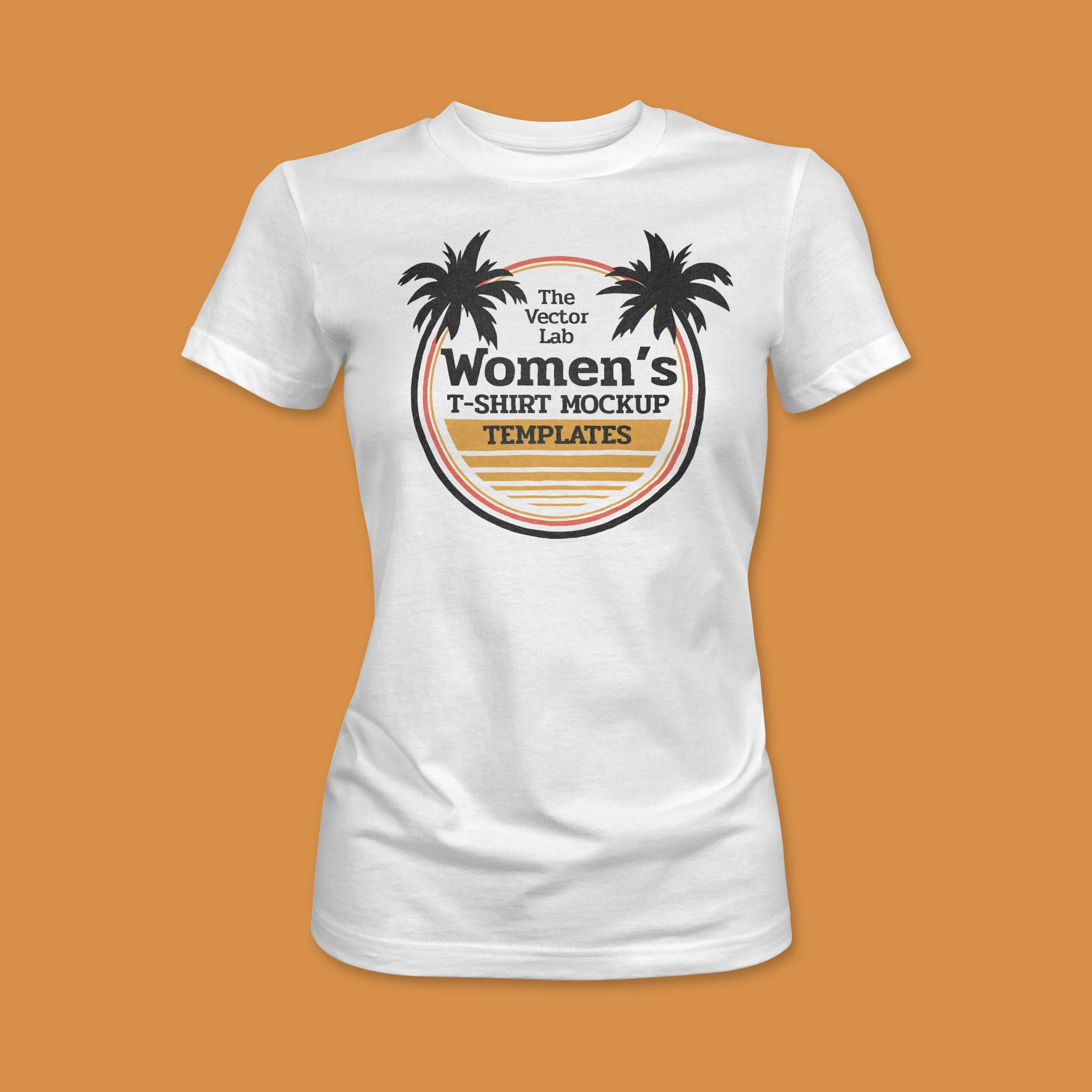 Women's T-Shirt Mockup Templates